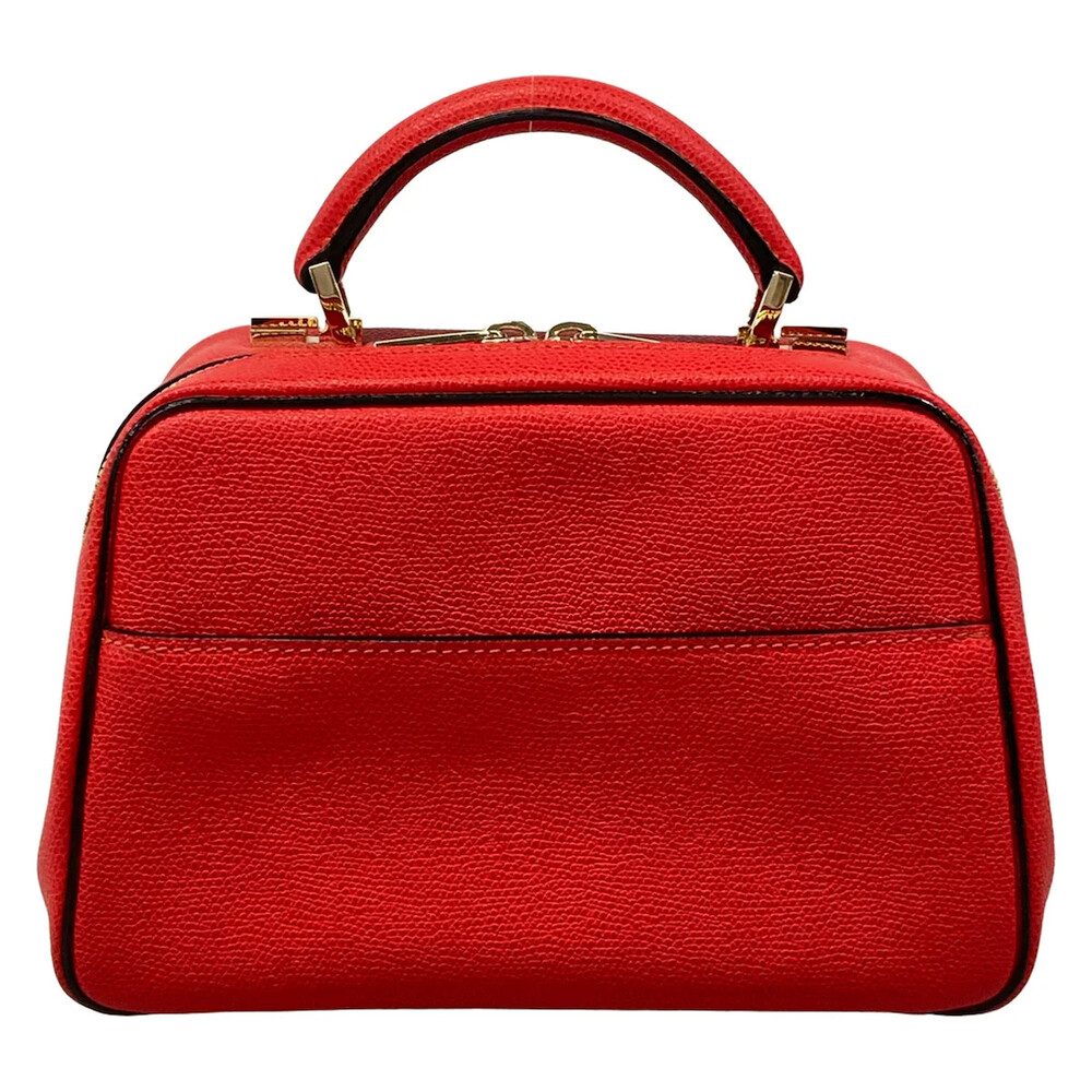 Valextra Serie Esse Mini Red Leather #306818V90B - Picture 1 of 15
